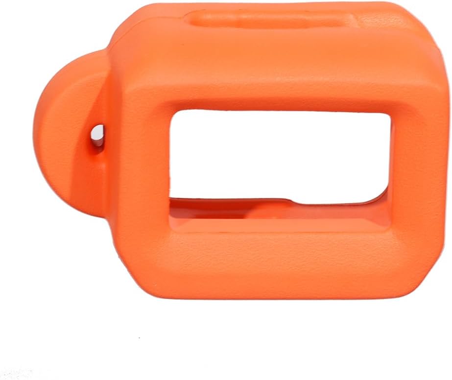 Fotoleey Floaty Hand Grip and Floaty Case for GoPro Hero 12 / Hero 13/ Hero 11, Buoyant EVA Case with Non-Slip Foam Handle, Vibrant Orange for Easy Visibility, Compatible with Quick Release Mount