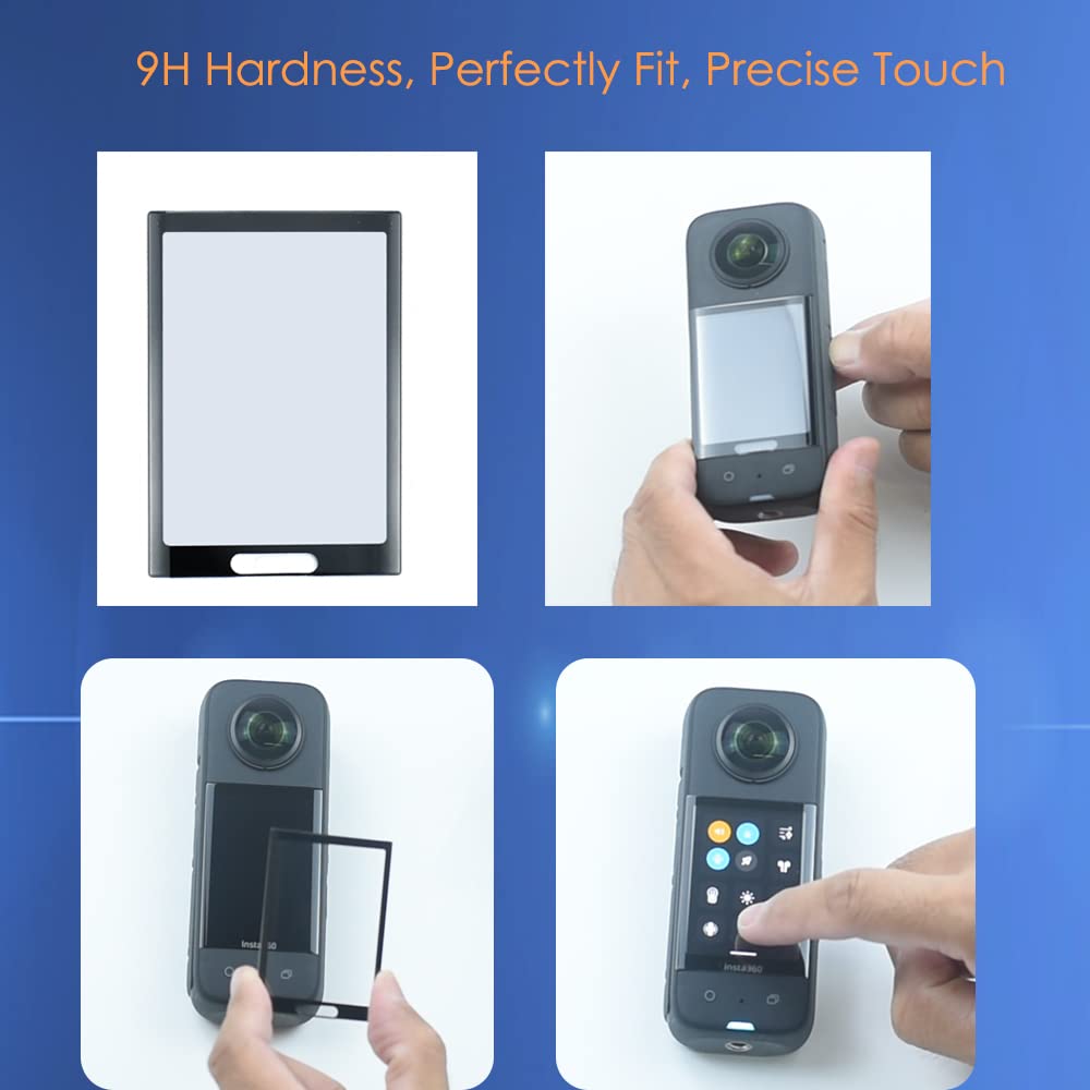 VGSION Hard Shell Portable Case Soft Sleeve Screen Protector for Insta360 X3