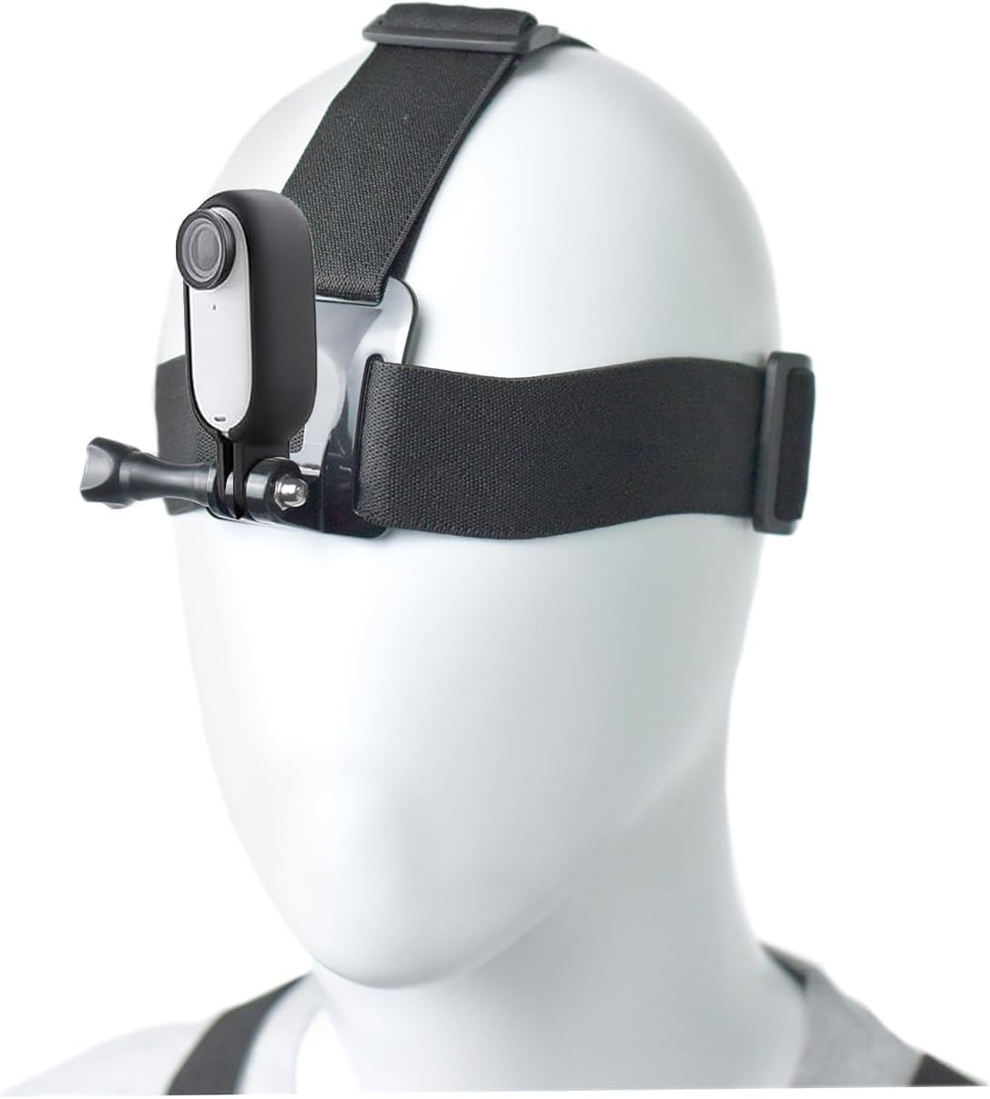 Fotoleey Go 3S Mount Kit - Chest Strap Mount for Go 3S, Backpack Strap Mount for Go 3s, Head Mount for Go 3s, Wrist Strap Mount for GO 3s
