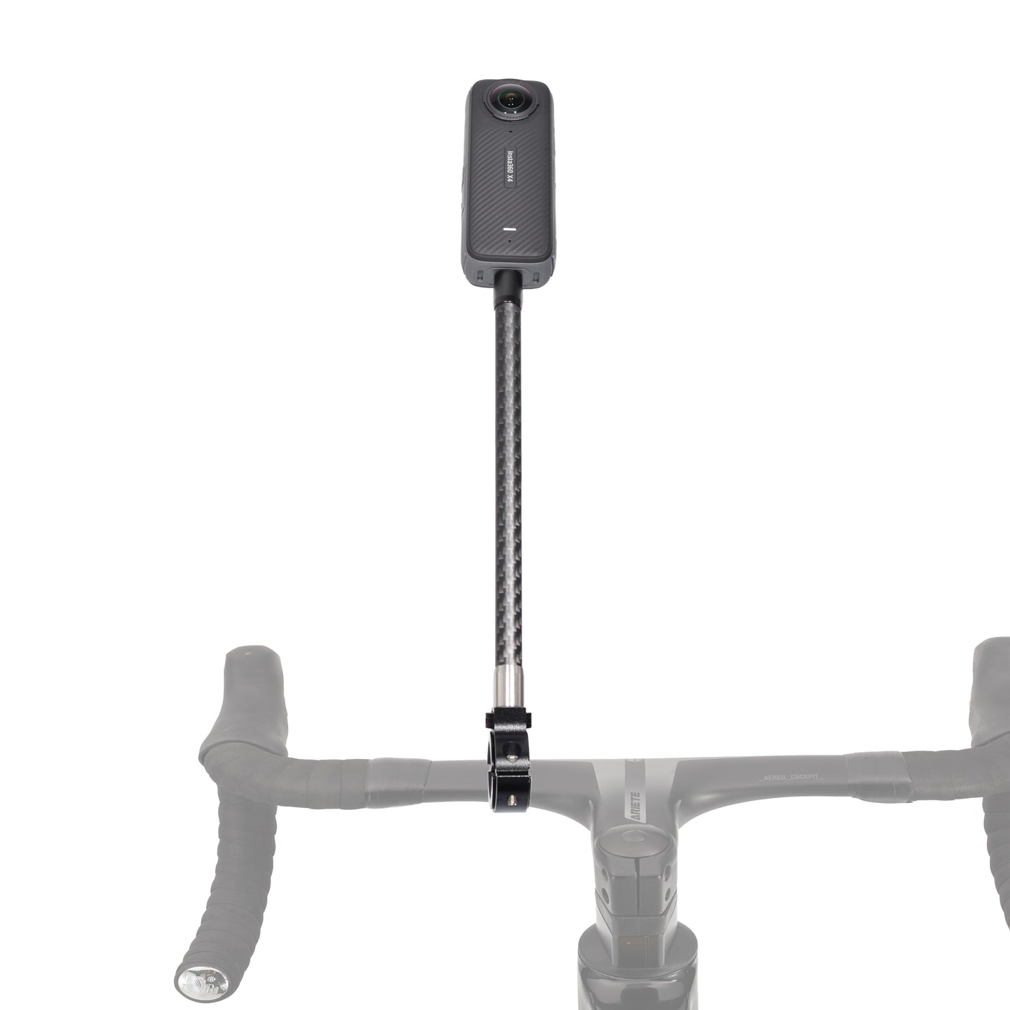 Fotoleey 360 Camera Motorcycle Mount, Bicycle Handlebar Mount for Insta360 X4, X3, X2, Ace Pro, Ace, GoPro Apply for Road Cycling