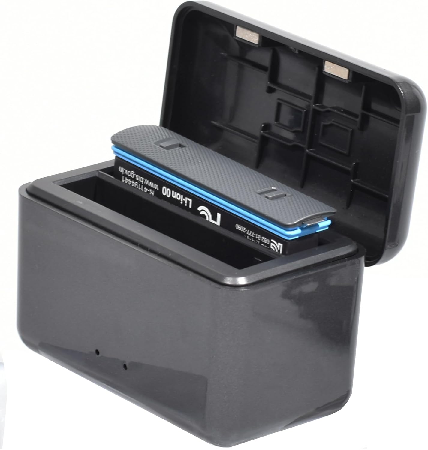 Fotoleey Fast Power Charger for Insta360 X4, Support 2 Batteries Charging, Current Protection