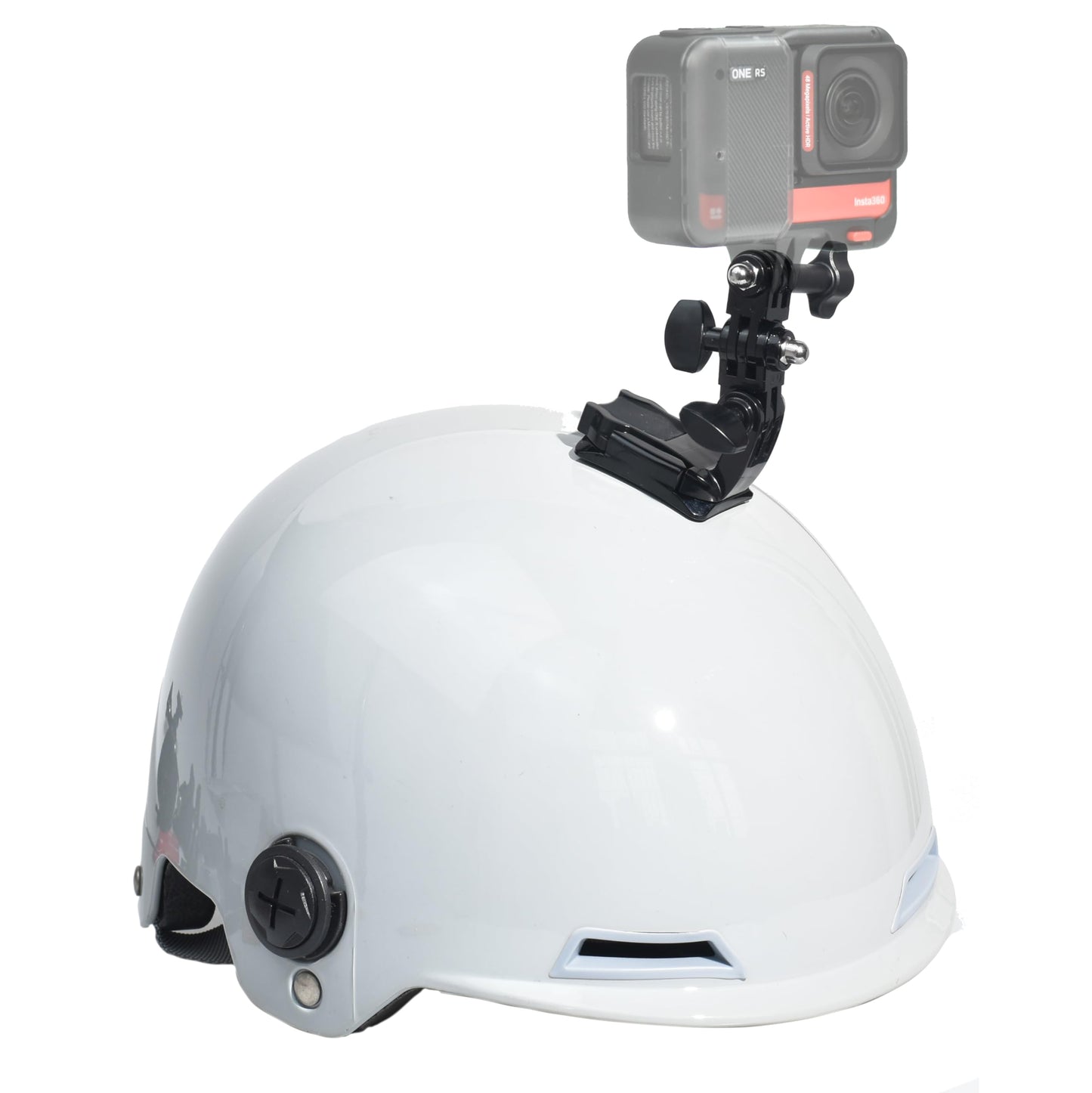 Fotoleey Flat+ Curved Adhesive Mount Kit for GoPro Hero 12, Hero 11, Hero 10, Hero 9, Hero 8 including 3 Way Pivot Arm Apply for Helmets/Surfboards/Dashboards for Diverse Shooting Scenarios