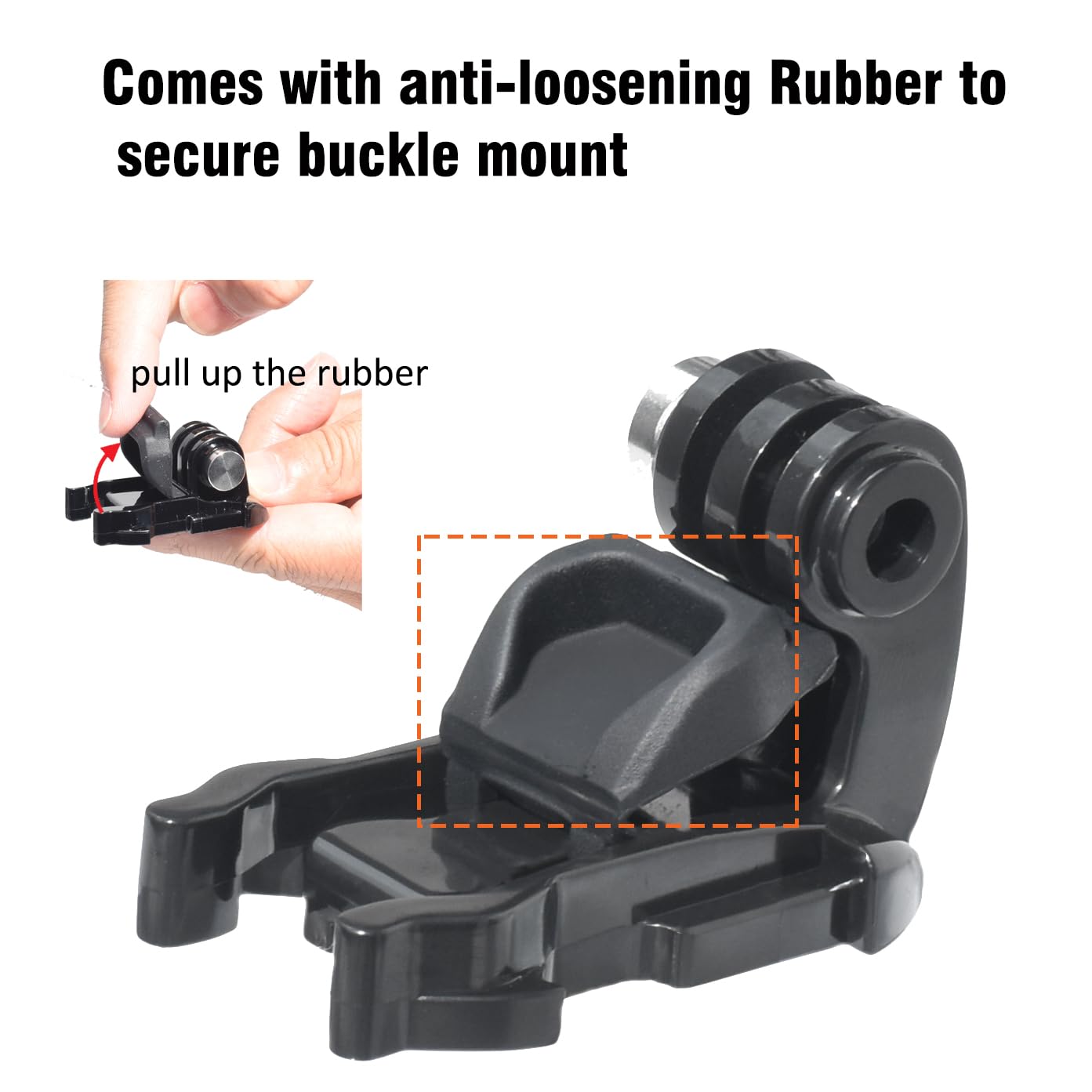 Fotoleey Flat+ Curved Adhesive Mount Kit for GoPro Hero 12, Hero 11, Hero 10, Hero 9, Hero 8 including 3 Way Pivot Arm Apply for Helmets/Surfboards/Dashboards for Diverse Shooting Scenarios