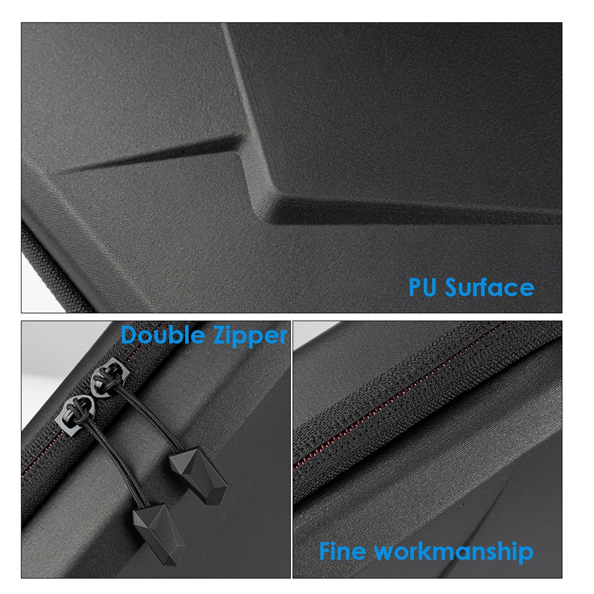 Fotoleey Carrying Case for Insta360 Ace Pro, Ace, PU Shell, Adjustable Inner Divider