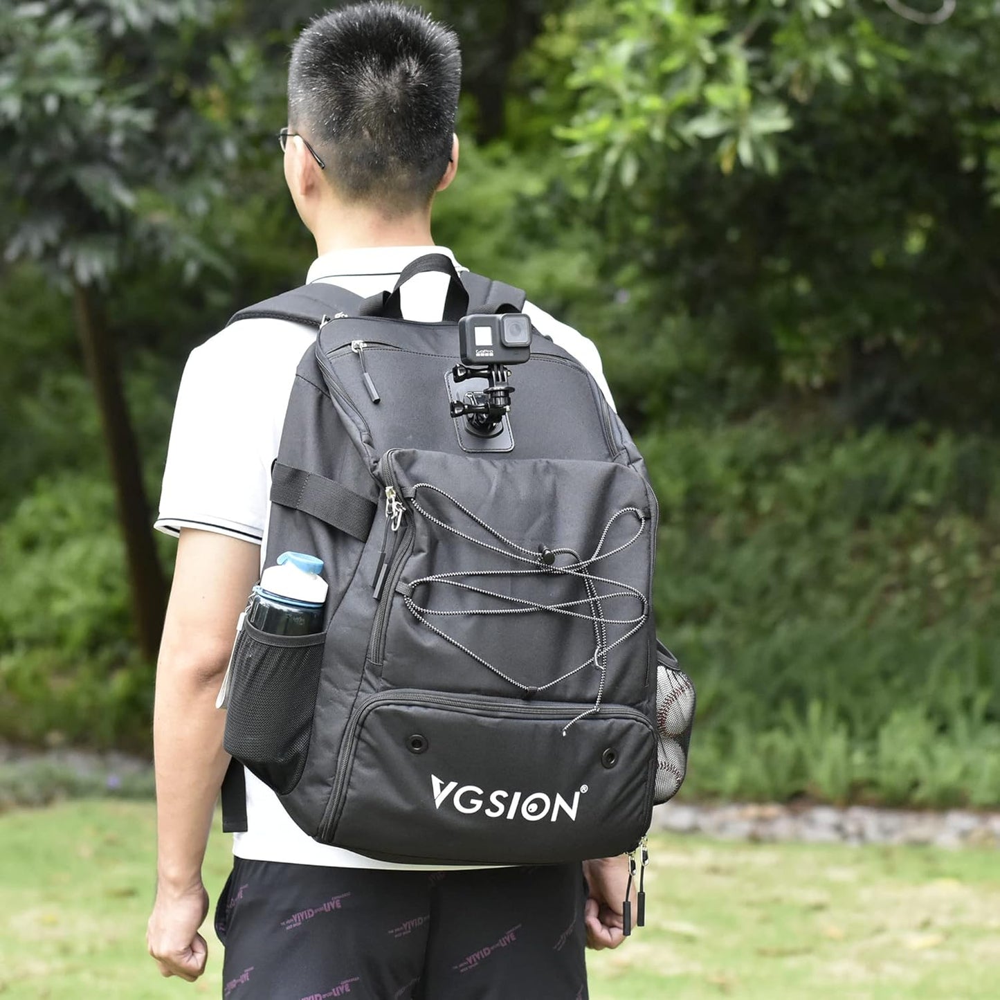 Multi-Functional Travel Backpack - Camera & Phone Holder for Adults & Youth