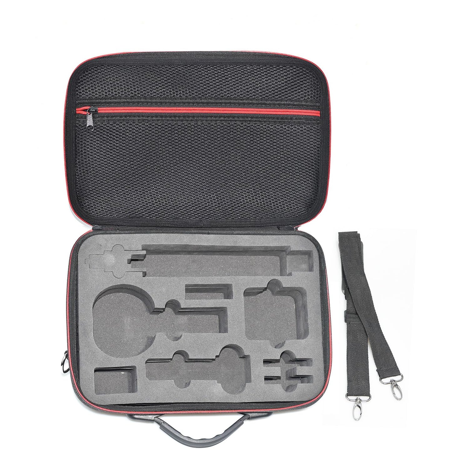 Fotoleey Carrying Case for Insta360 X4 Camera Fits Waterproof Case and Selfie Stick, with Should Strap & Handle & Pocket, EVA Material