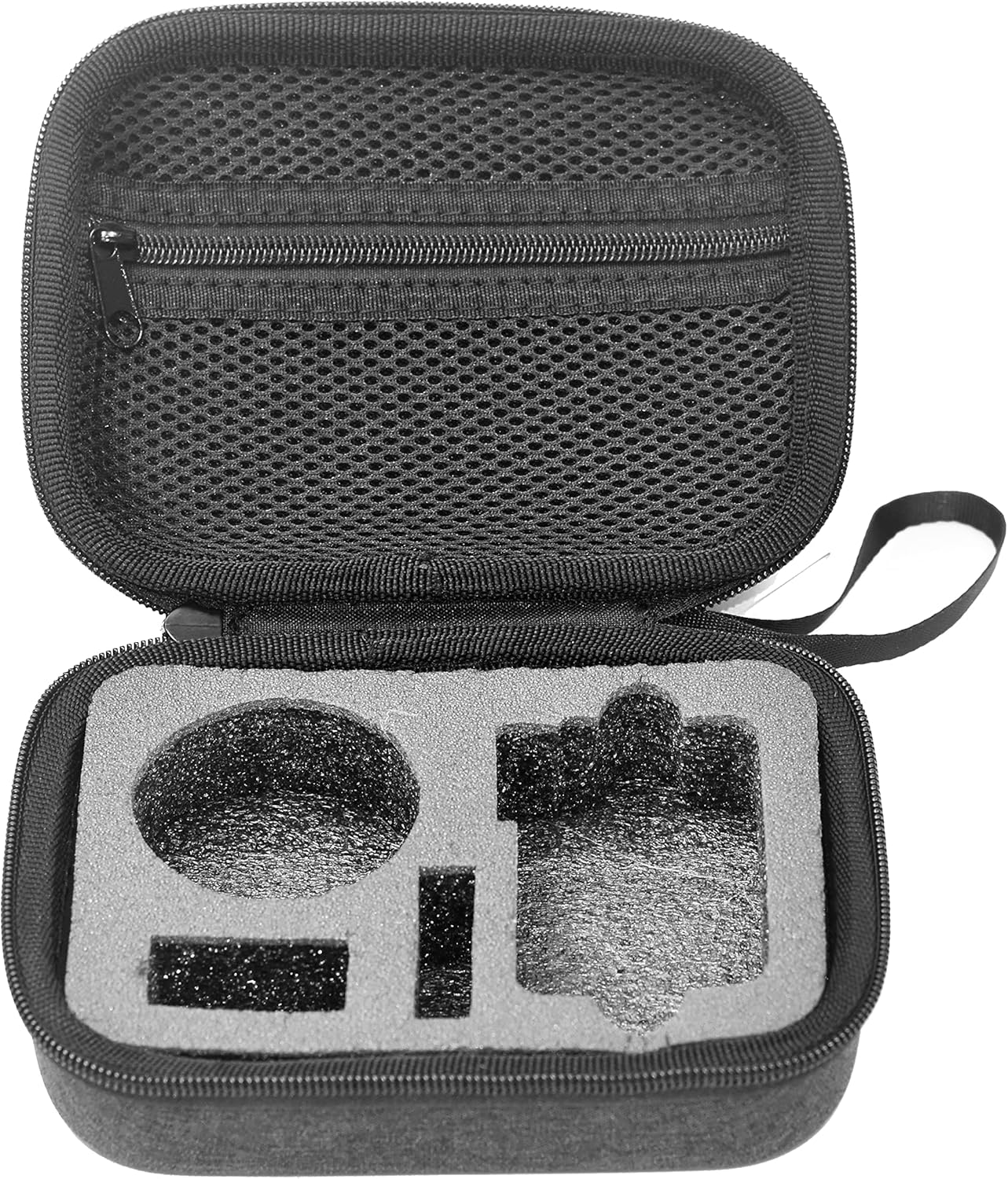Hard Shell Carrying Case for DJI Osmo Action 4 - Includes Screen Protectors & Helmet Adhesive Mount