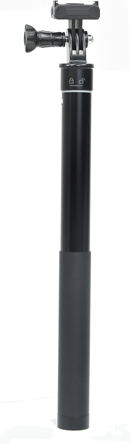 Fotoleey Selfie Stick for DJI Osmo Action 4 with Magnet Mount adapter