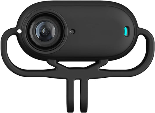 Fotoleey Protective Case for Insta360 GO 3S, GO 3- Silicone Sleeve Horizonal Frame