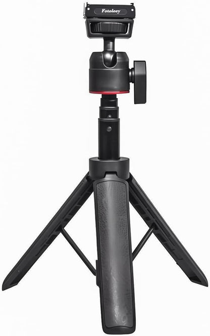 Fotoleey Mini Tripod Stand for DJI Osmo Action 5/4, 20-55cm Extendable Holder with Ball Head Mount Compatible with Insta360, Go Pro, Vlogging Live Streaming Camera Stand