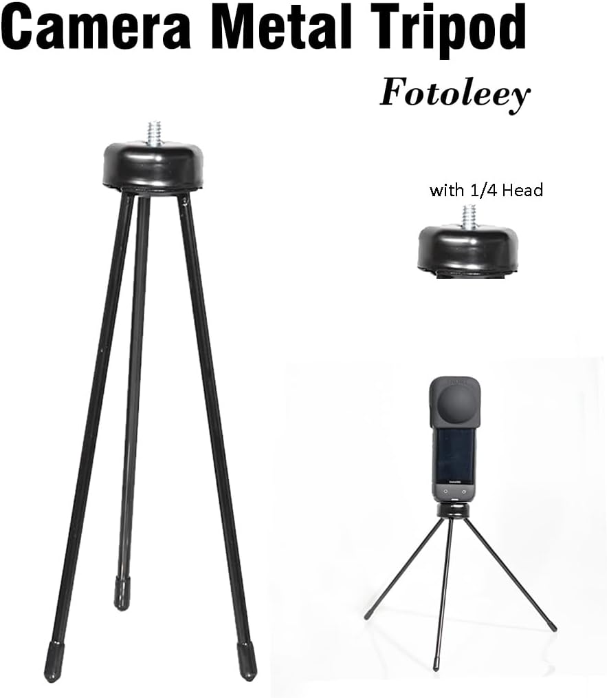 Fotoleey Accessory kit for Insta360 X4, Hard Shell Case for insta360 X4, including Lens Cap, Tripod, Screen Protector for Insta360 X4