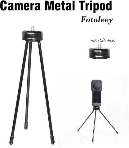 Fotoleey Accessory kit for Insta360 X4, Hard Shell Case for insta360 X4, including Lens Cap, Tripod, Screen Protector for Insta360 X4