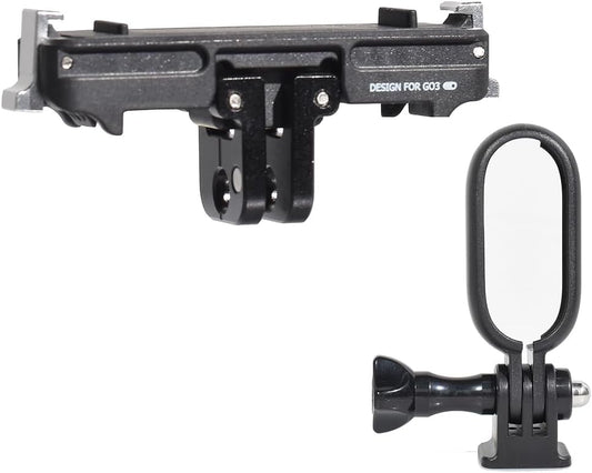 Fotoleey Quick Release Mount for Insta360 GO 3S, GO 3, with Frame Mount