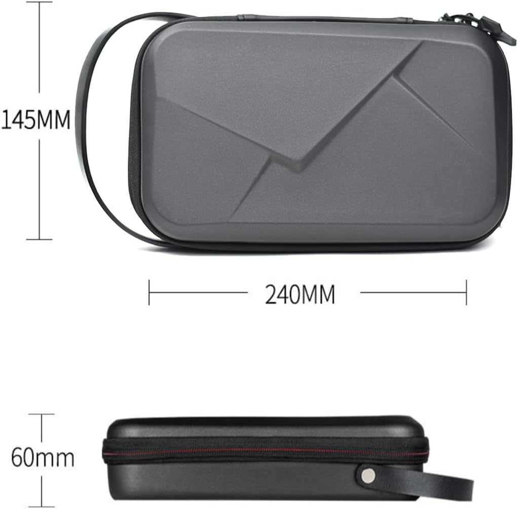 Fotoleey Carrying Case for Insta360 Ace Pro, Ace, PU Shell, Adjustable Inner Divider
