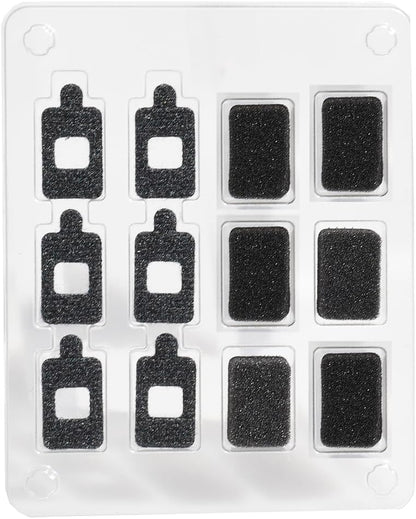 Fotoleey Mic Wind Muff for Insta360 X4 - Microphone Noise Reduction Windscreen Foam for Insta360 X4, 6 pcs in Pack