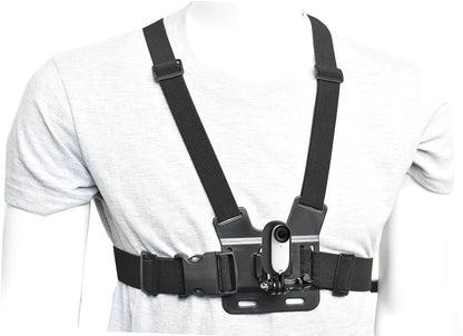 Fotoleey Go 3S Mount Kit - Chest Strap Mount for Go 3S, Backpack Strap Mount for Go 3s, Head Mount for Go 3s, Wrist Strap Mount for GO 3s
