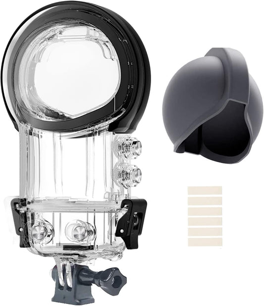 Invisible Dive Case for Insta360 X3 Anti-Fog with Lens Cap