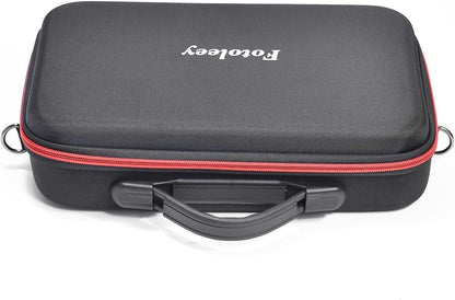 Fotoleey Insta360 X4 Travel Case, Hard Shell Camera-cases with Customized Protective Interior, Weatherproof Exterior, Shoulder Strap & Handle