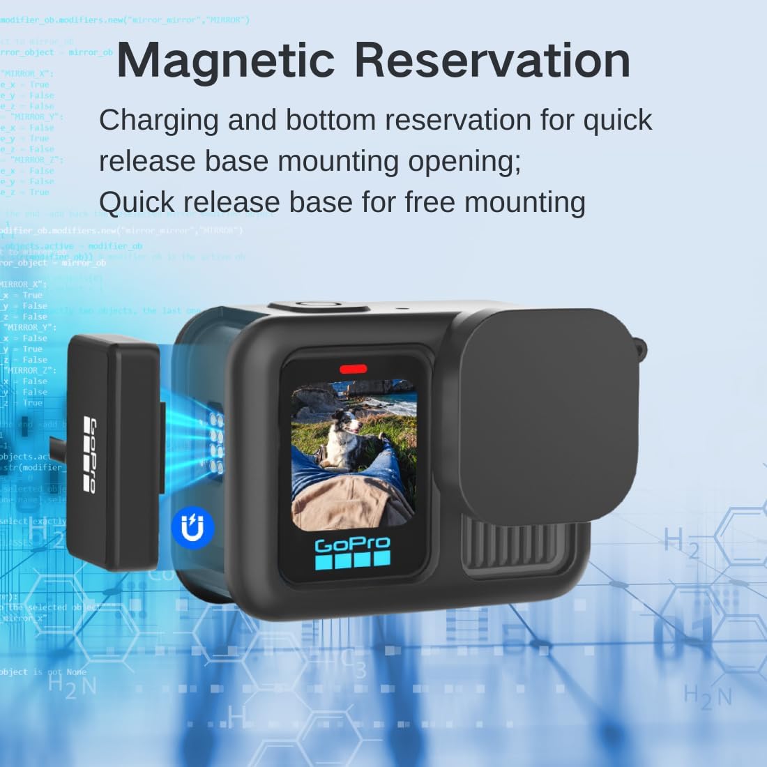 Protective Kit Silicone Case for GoPro Hero 13 Including Battery Cover, Screen Protector, Lens Protector, Lens Cap & Lanyard - Accessories for GoPro 13 Action Camera