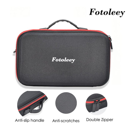 Fotoleey Carrying Case for Insta360 X4 with Shoulder Strap Hard Shell