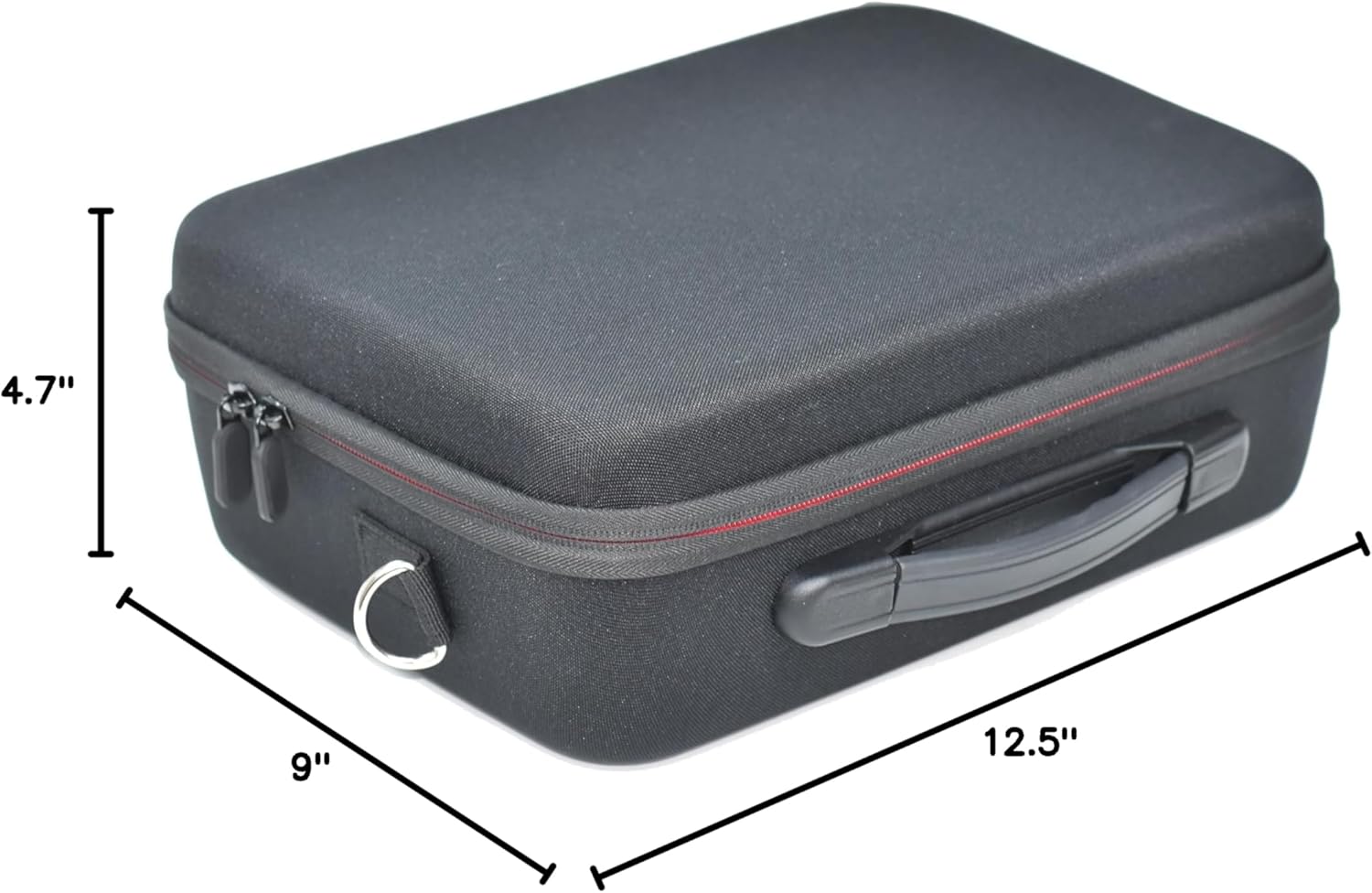 Fotoleey Travel Case for Insta360 X4, Hard Shell,Fits Waterproof Case & Selfie Stick, Includes Shoulder Strap, Handle & Pocket, Made of EVA Material, Good Protection