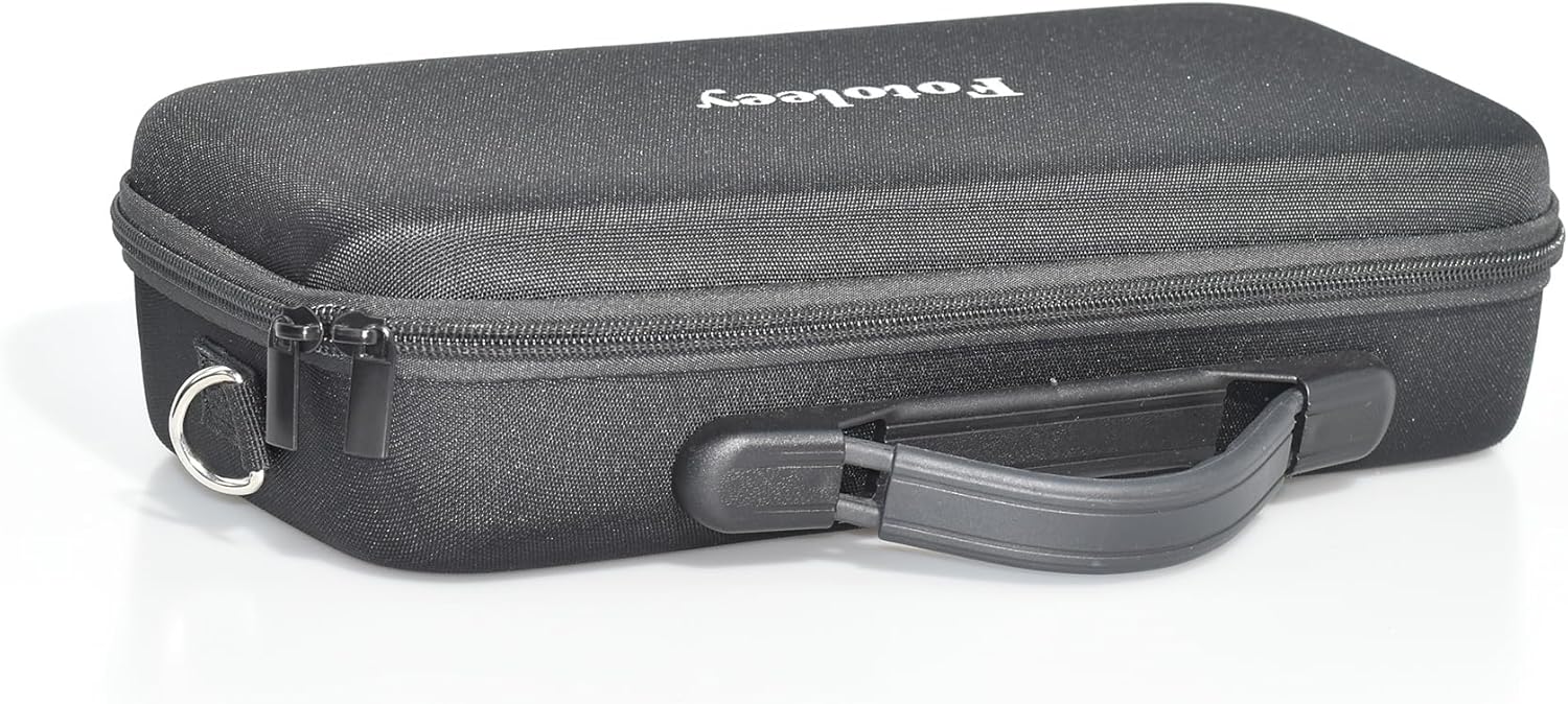 Fotoleey Carry Case for Insta360 X4 - Shell Protective Case with Shoulder Strap - Durable Nylon EVA Camera Bag