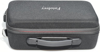 Fotoleey Travel Case for Insta360 X4, Hard Shell,Fits Waterproof Case & Selfie Stick, Includes Shoulder Strap, Handle & Pocket, Made of EVA Material, Good Protection