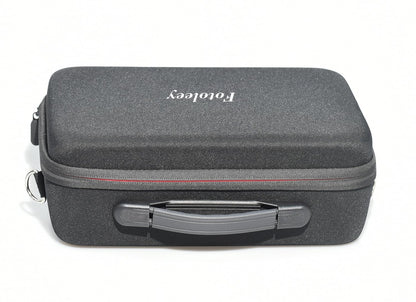 Fotoleey Carrying Case for Insta360 X4 Camera Fits Waterproof Case and Selfie Stick, with Should Strap & Handle & Pocket, EVA Material