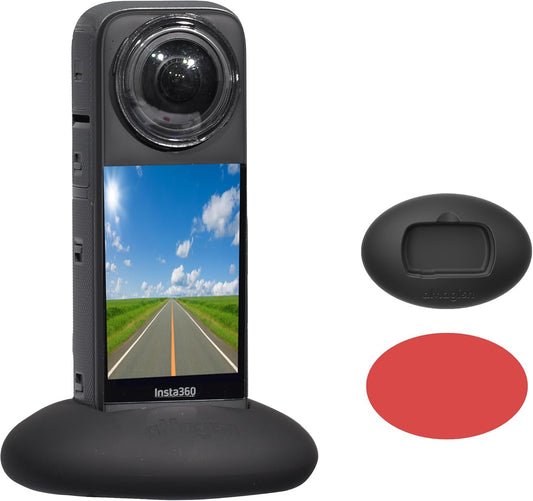 Fotoleey Desktop Basic Mount for Insta360 X4 Silicone Material Non-Slip Stand Base Mount