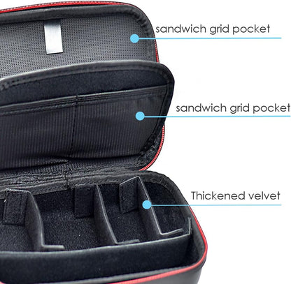 Fotoleey Carrying Case for Insta360 Ace Pro, Ace, PU Shell, Adjustable Inner Divider