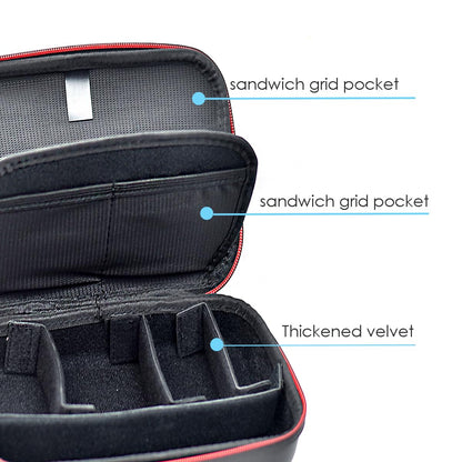 Fotoleey Carrying Case for Insta360 Ace Pro, Ace, PU Shell, Adjustable Inner Divider