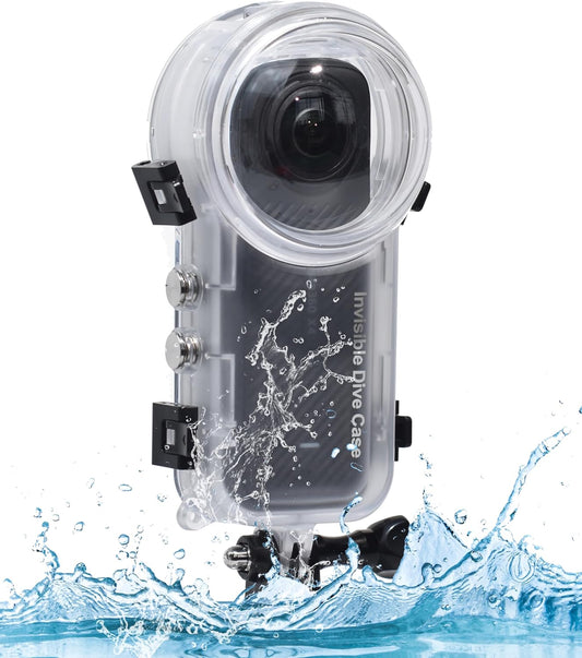 Fotoleey Invisible Waterproof Case for Insta360 X4