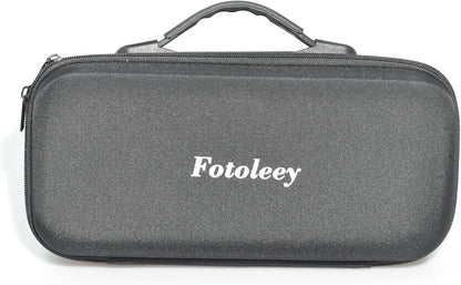 Fotoleey Carry Case for Insta360 X4 - Shell Protective Case with Shoulder Strap - Durable Nylon EVA Camera Bag
