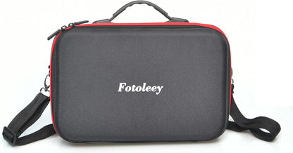 Fotoleey Insta360 X4 Travel Case, Hard Shell Camera-cases with Customized Protective Interior, Weatherproof Exterior, Shoulder Strap & Handle