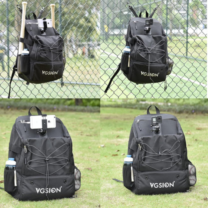 Multi-Functional Travel Backpack - Camera & Phone Holder for Adults & Youth
