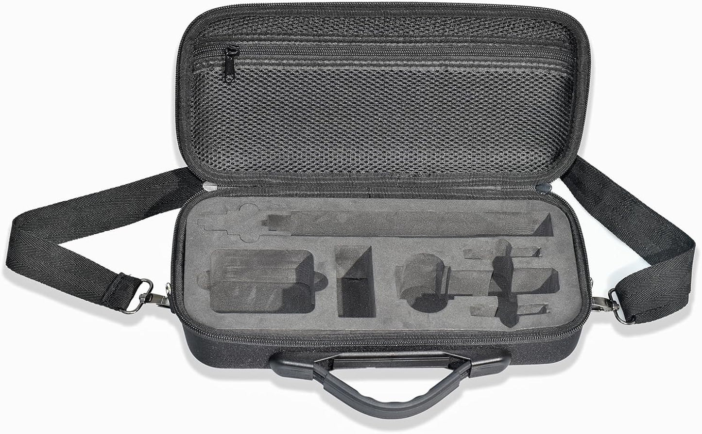 Fotoleey Carry Case for Insta360 X4 - Shell Protective Case with Shoulder Strap - Durable Nylon EVA Camera Bag