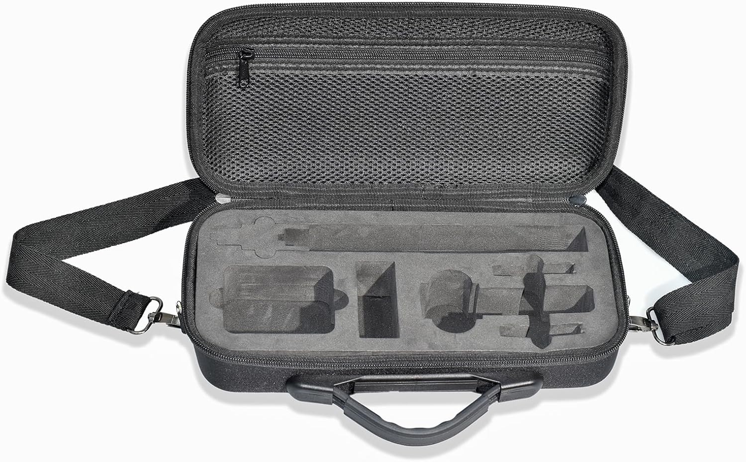 Fotoleey Carry Case for Insta360 X4 - Shell Protective Case with Shoulder Strap - Durable Nylon EVA Camera Bag
