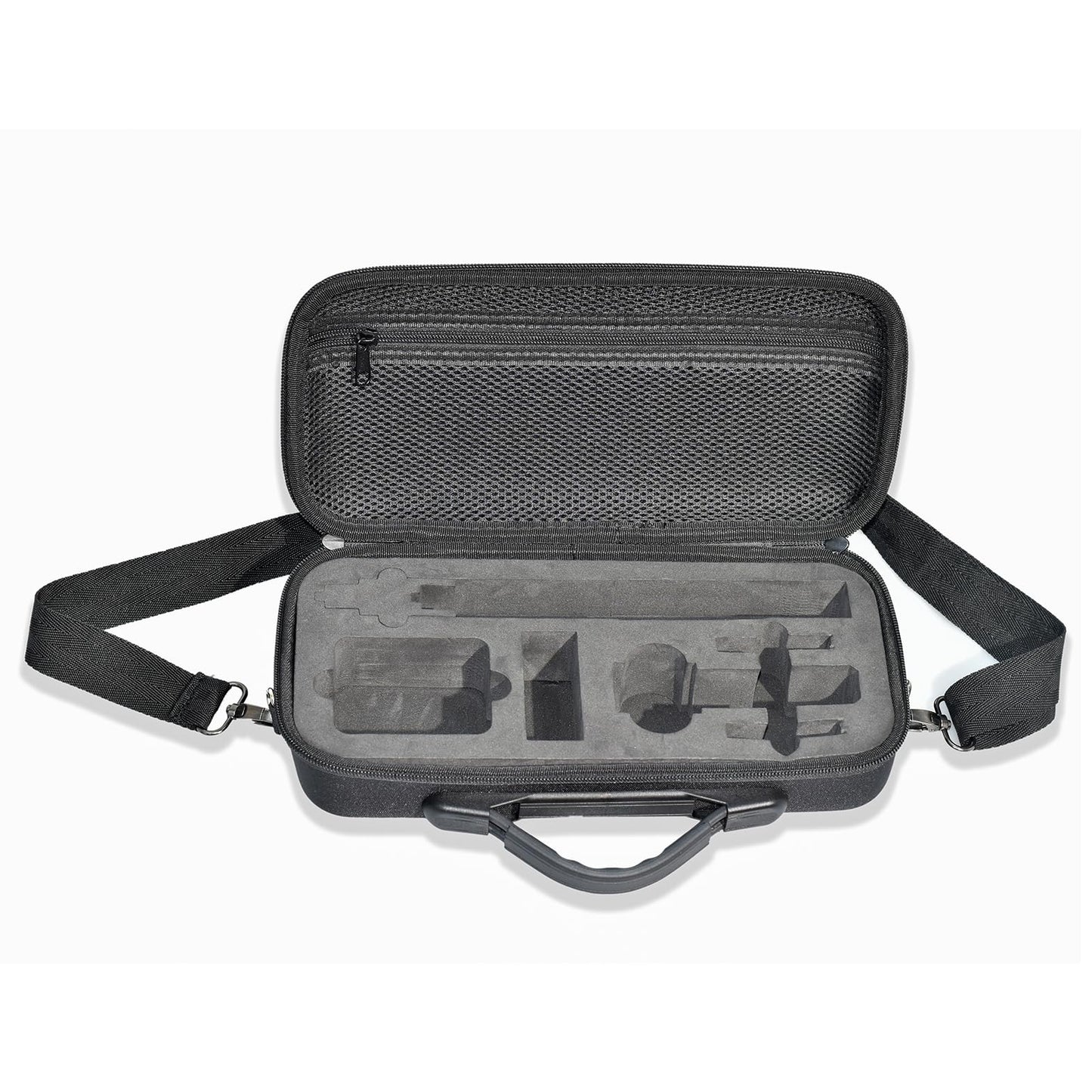 Fotoleey Carry Case for Insta360 X4 with Shoulder Strap, Handle, Nylon & EVA Material Hard Shell