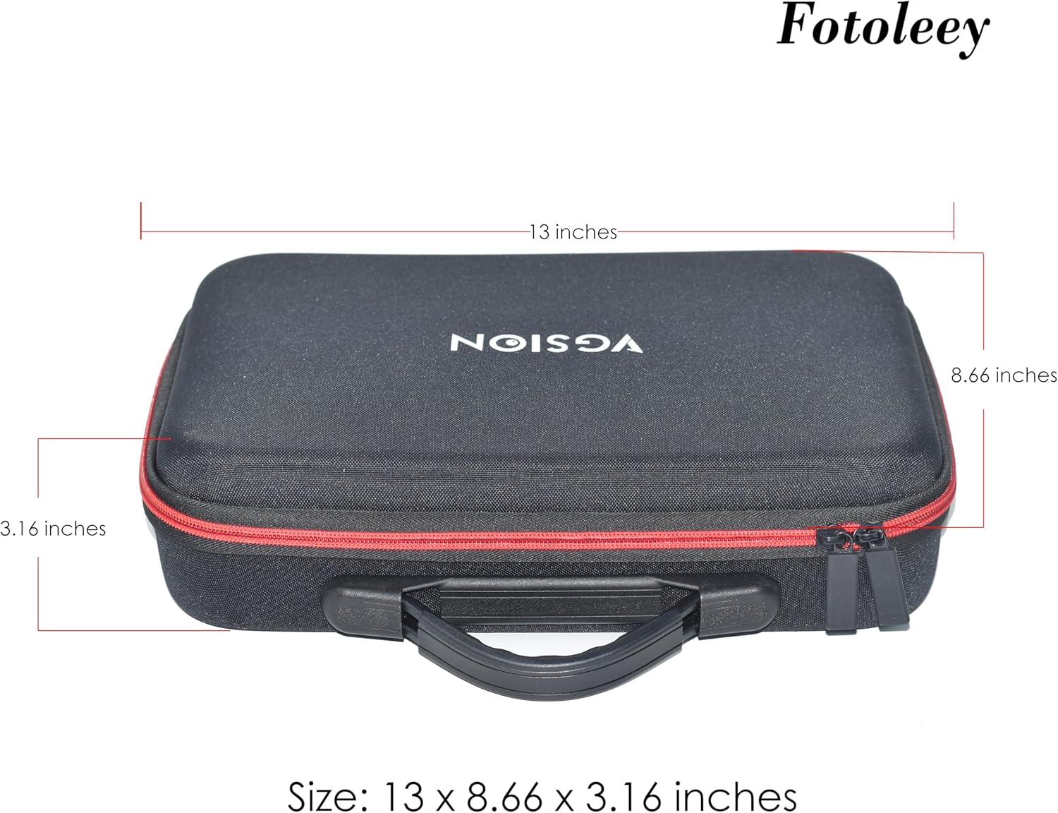Carrying Case for Insta360 X4 Hard Shell Bag with Shoulder Strap, Fits Selfie Stick, Bullet Time Tripod Handle, Battery Charger
