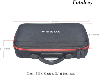 Carrying Case for Insta360 X4 Hard Shell Bag with Shoulder Strap, Fits Selfie Stick, Bullet Time Tripod Handle, Battery Charger