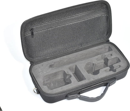 Fotoleey Carry Case for Insta360 X4 - Shell Protective Case with Shoulder Strap - Durable Nylon EVA Camera Bag