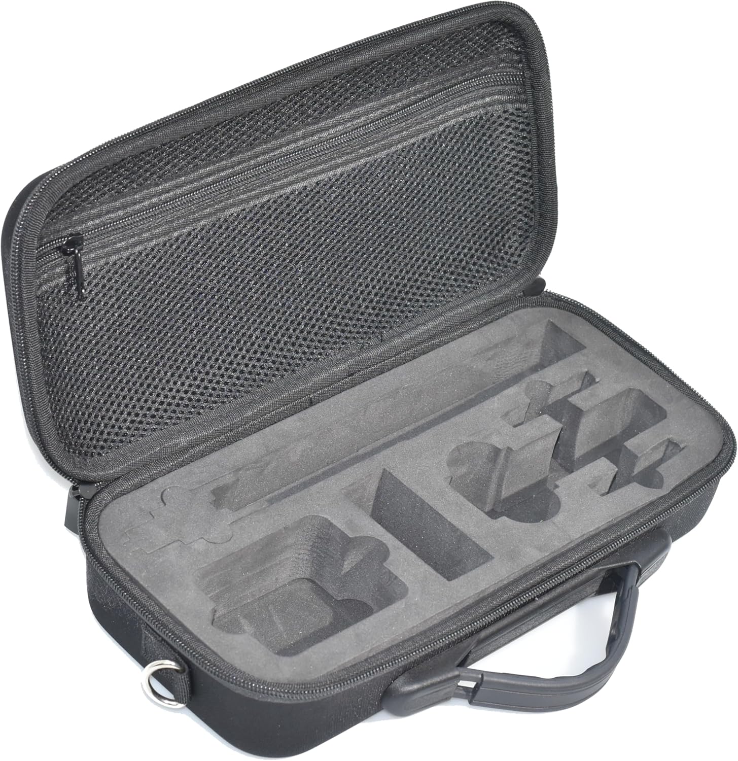 Fotoleey Carry Case for Insta360 X4 - Shell Protective Case with Shoulder Strap - Durable Nylon EVA Camera Bag